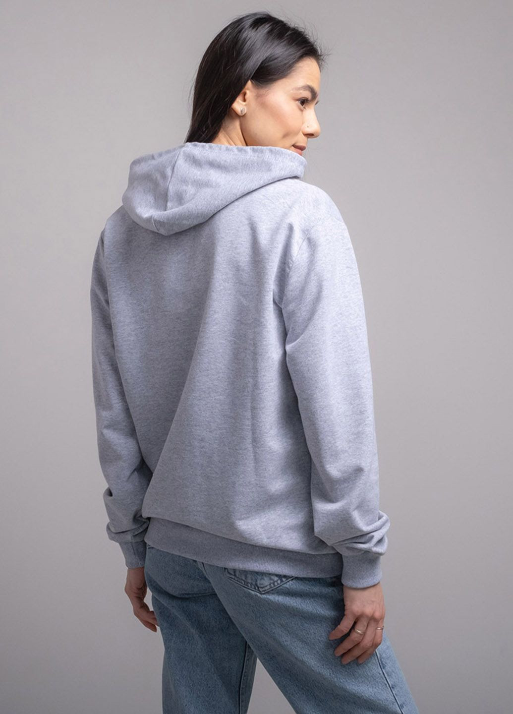 Худі сіре 200146 Fashion (328559792)