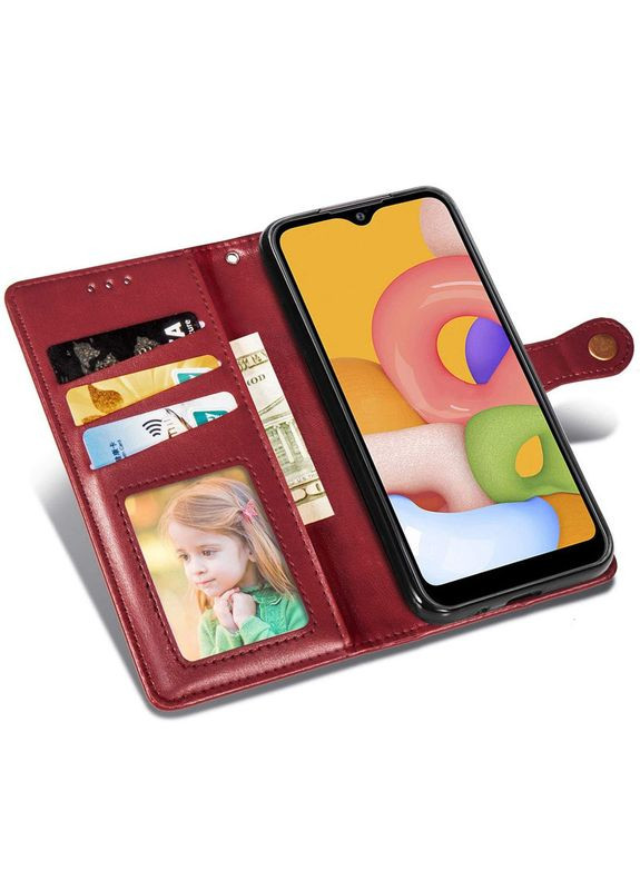Чохол книжка на Galaxy A05 / для самсунг галаксі А05 штучна шкіра Samsung (334294203)