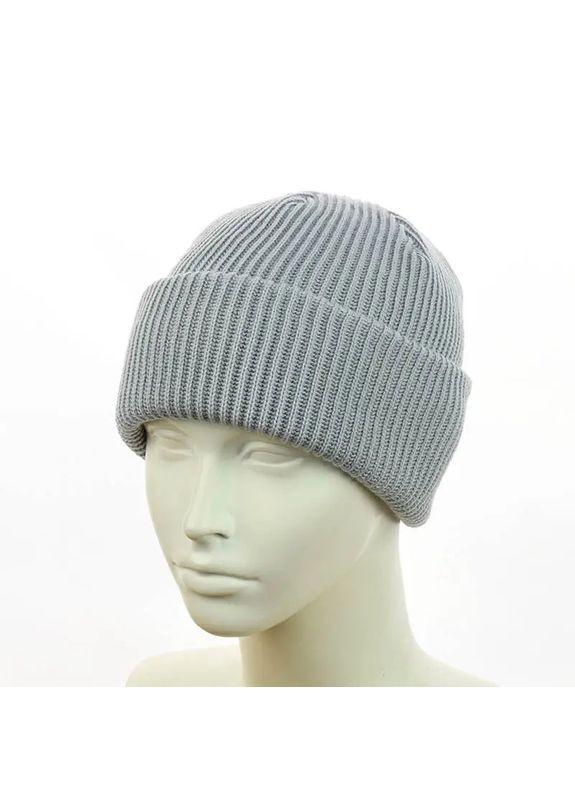 2в1 з відворотом подвійна в’язка STD Шапка-біні (360559078)