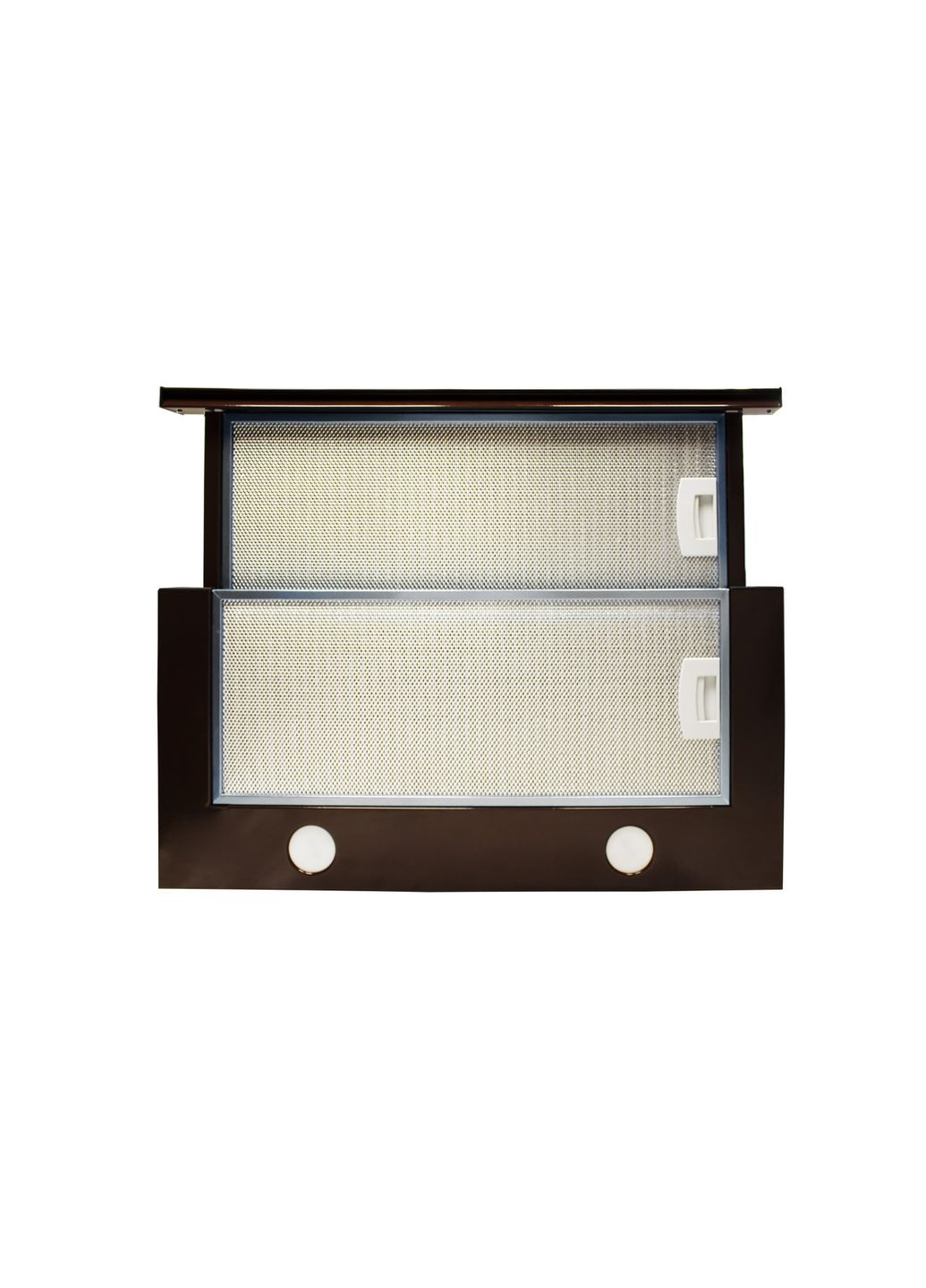 Витяжка кухонна Телескоп ЕКО 50см 550м3 Коричнева, вставка Нержавійка Profit M (326795492)