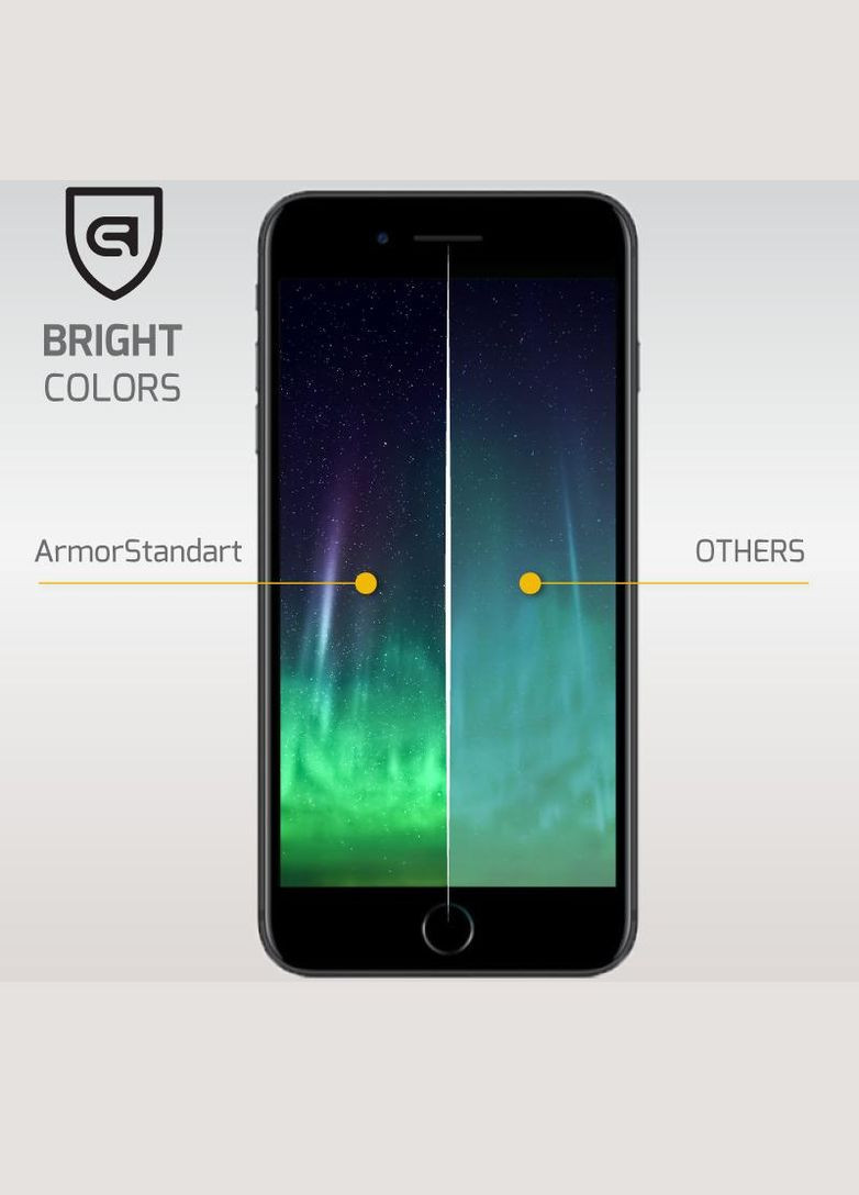 Защитное стекло Premium 3D для Apple iPhone SE 2022/2020/8/7 White (ARM49390-G3D-WT) ArmorStandart (343048591)
