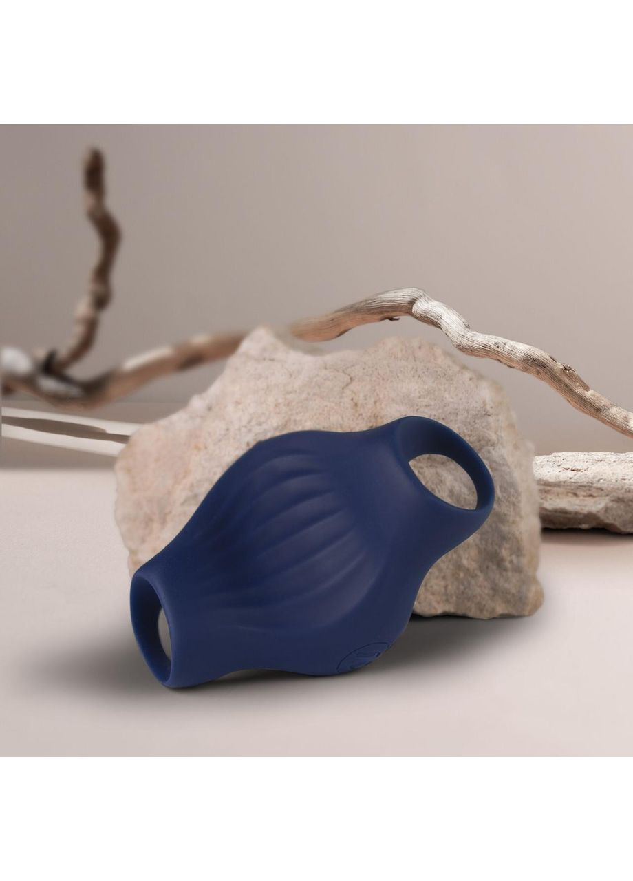 Мастурбатор Rocks Off Palm Blue, петли для пальцев, 10 режимов No Brand (366879618)