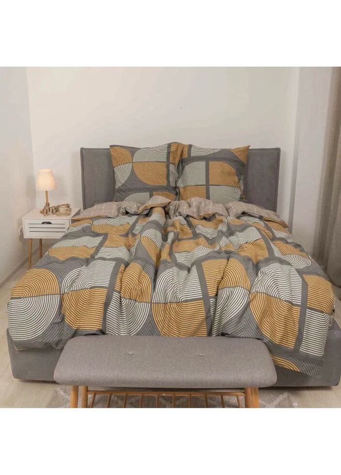 Постільна білизна полуторна Сатин Twill 628-1-5 210х143 см Viluta (336327794)