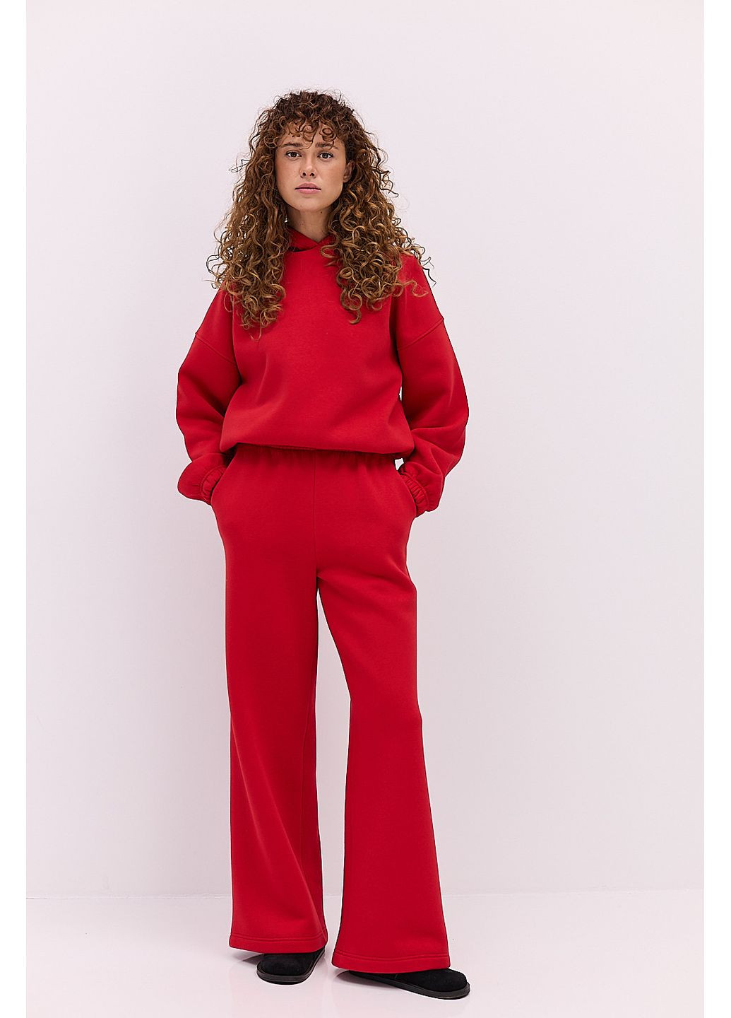 Женский спортивный костюм из серого серого трикотажа Arjen (361056654)