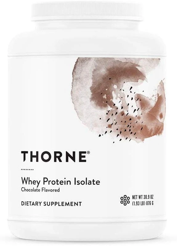 Сироватковий протеїн, ізолят, Whey Protein, Thorne, шоколад, 876 г Thorne Research (322065080)