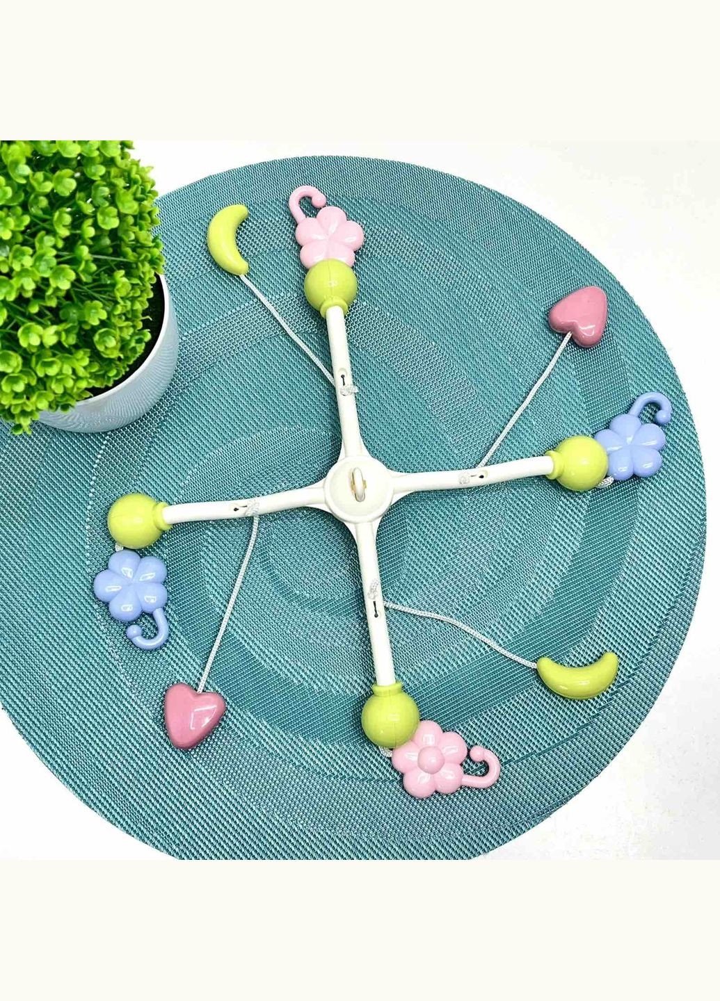 Мобіль для ліжечка зі звуковими ефектами та проектором (368-10) No Brand (346133171)