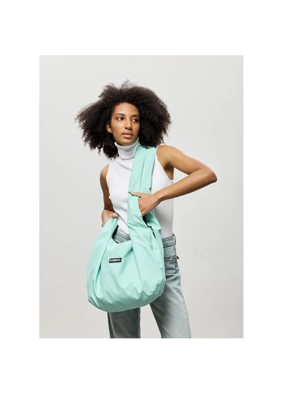 Женская сумка HOBO WEAVE мята Sambag (383353749)