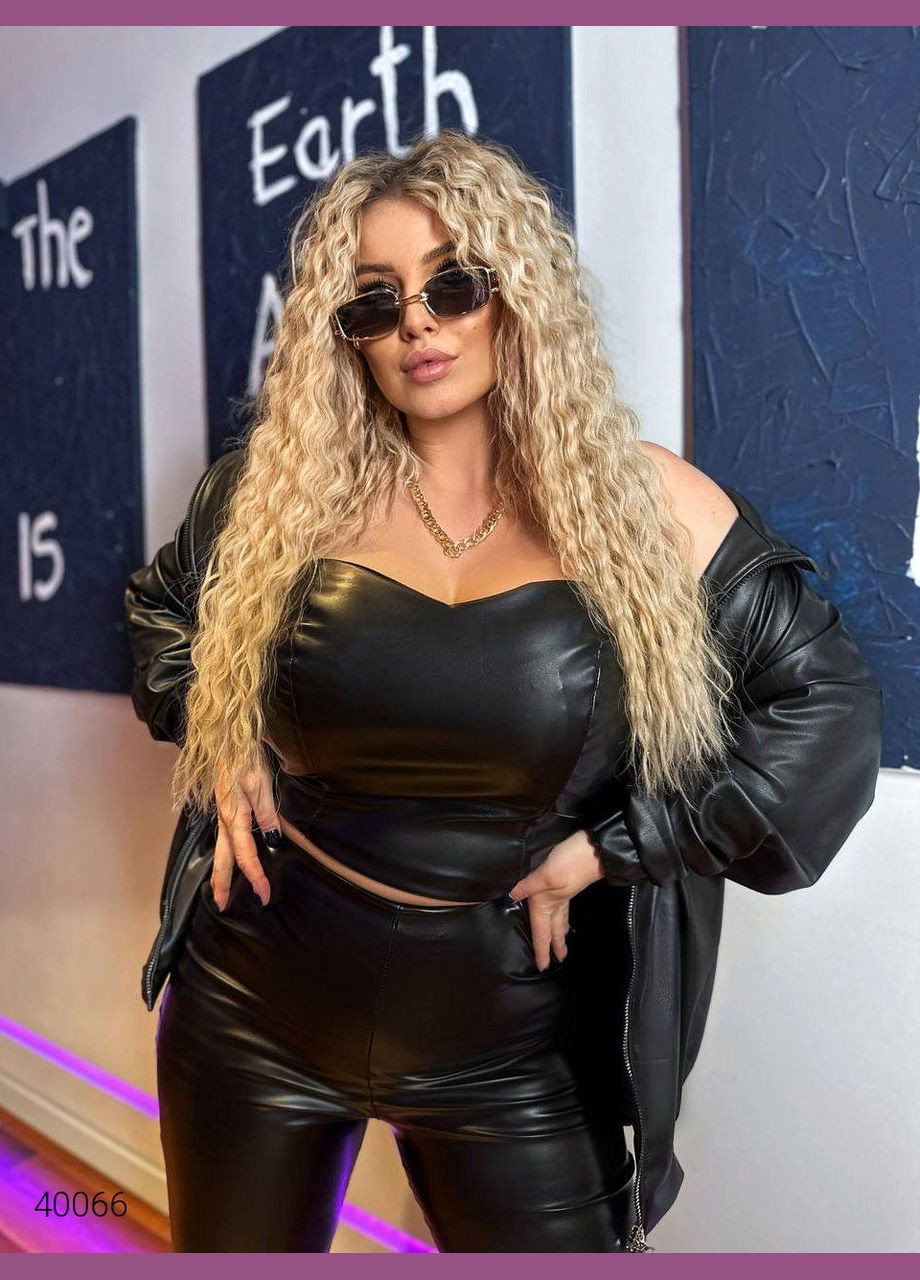 Брюки женские из экокожи Liton (302980592)