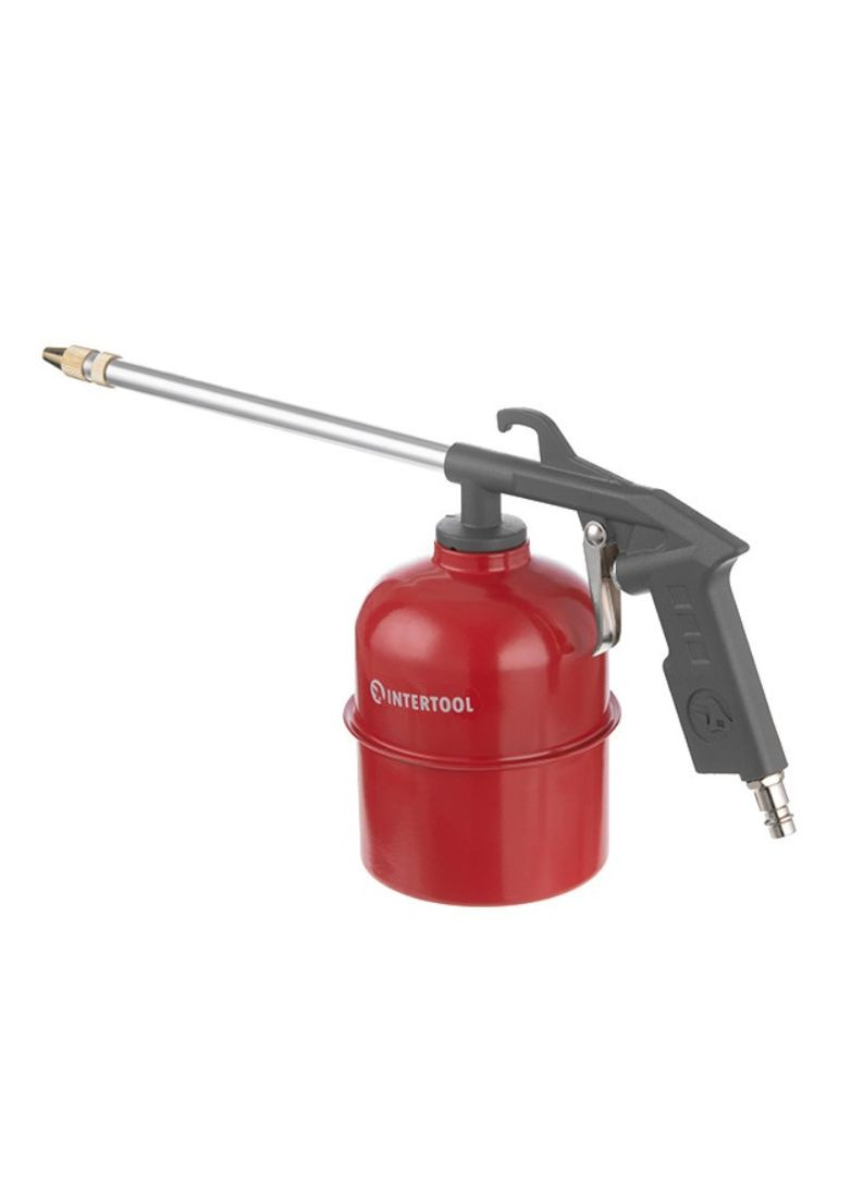 Набор лакокрасочный верхний бак 600 мл шланг пластиковый 5 шт. (PT-1501) Intertool (349820498)