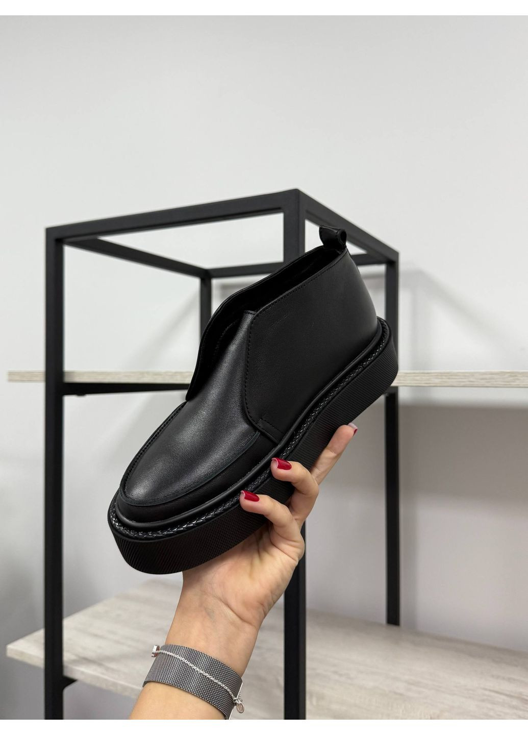 Осенние демисезонные лоферы No Brand без декора