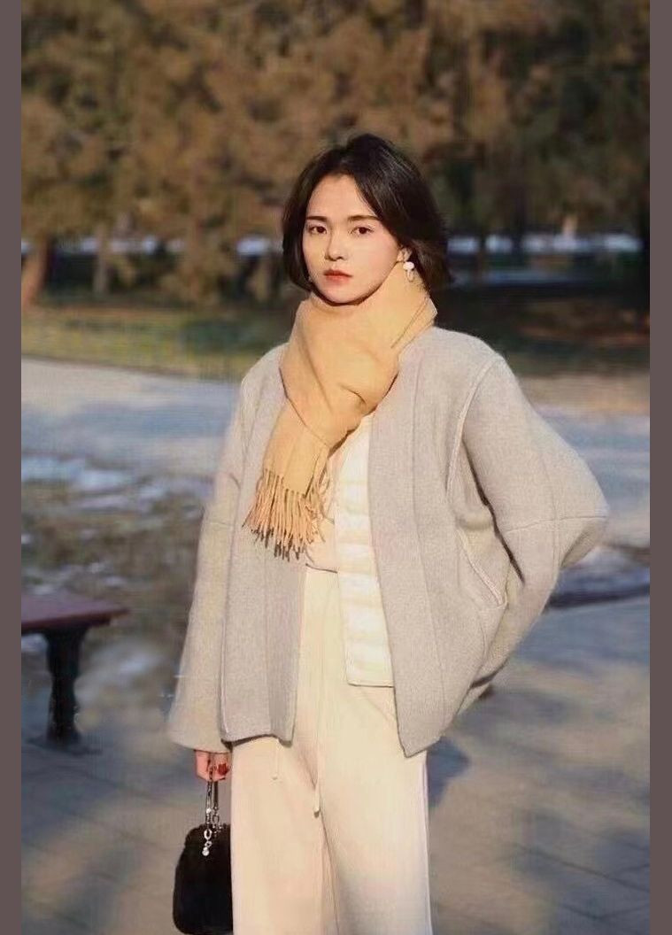 Желтый демисезонный Пуховик One