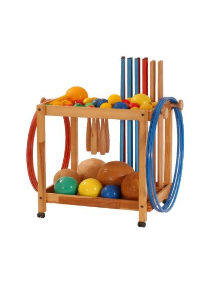 Органайзер для спортінвентарю з дерева Сіанук сієна (ОСИ-000305) No Brand (328911940)