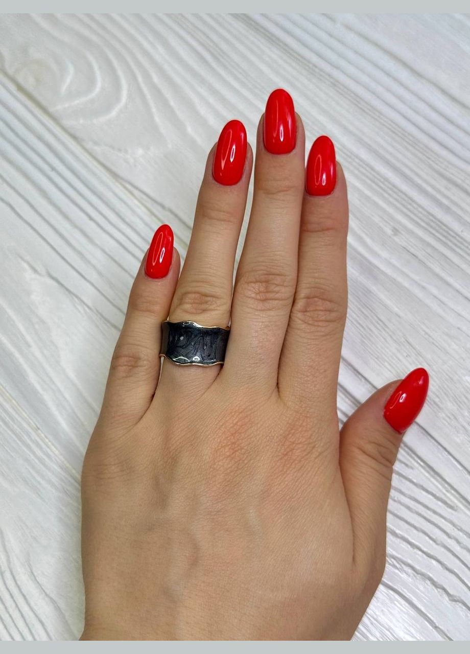 Жіноче кільце відкрите чорного кольору фігурне перламутр ( ) Xuping Jewelry (330618889)