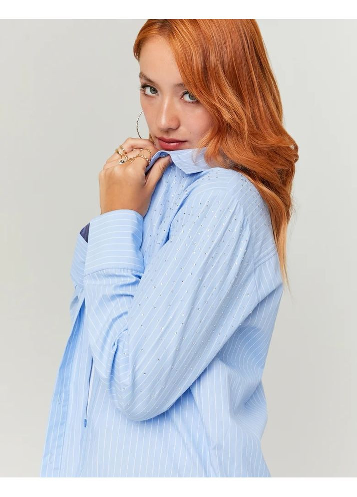 Голубой рубашка Tally Weijl