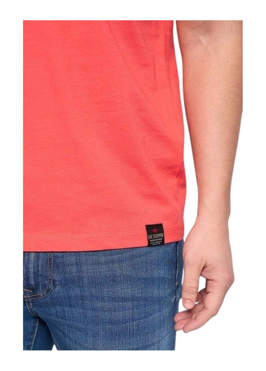 Коралловая футболка мужская Lee Cooper