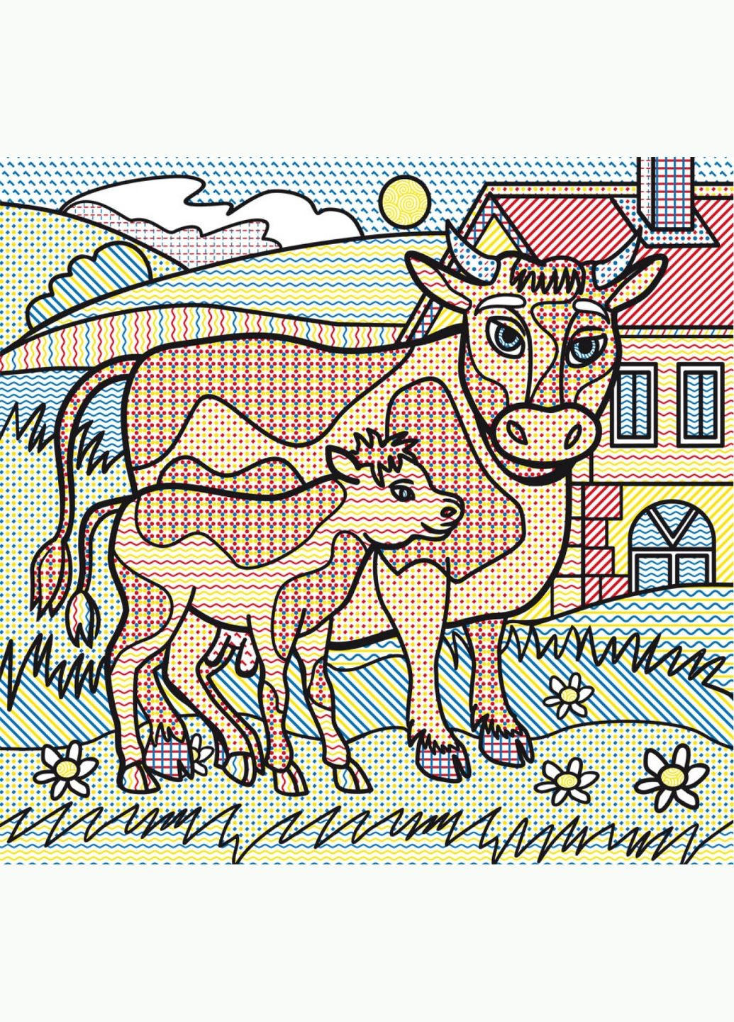 Водяні розмальовки. На фермі Кристал Бук F00025260 (328448139)