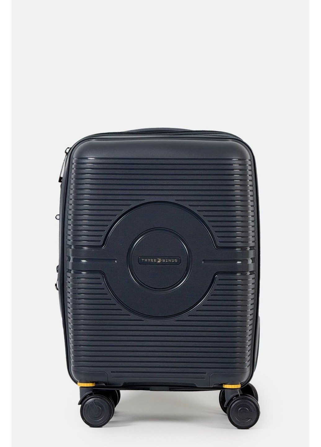 Маленький пластиковый чемодан ручная кладь 2022-28-4DRG Three Birds (370944558)