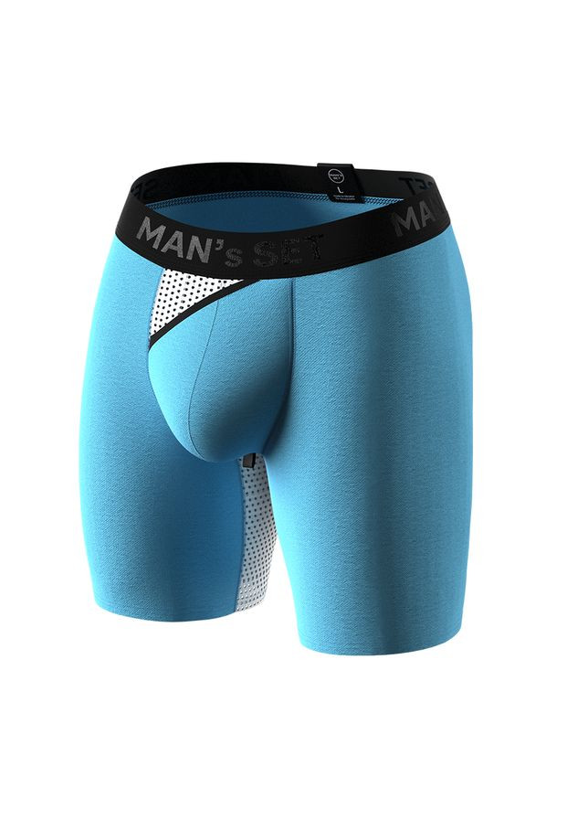 Чоловічі анатомічні боксери із бавовни з сіткою,, BTL140-188 MAN's SET Anatomic Long 2.0 Light, Black Series (366575339)