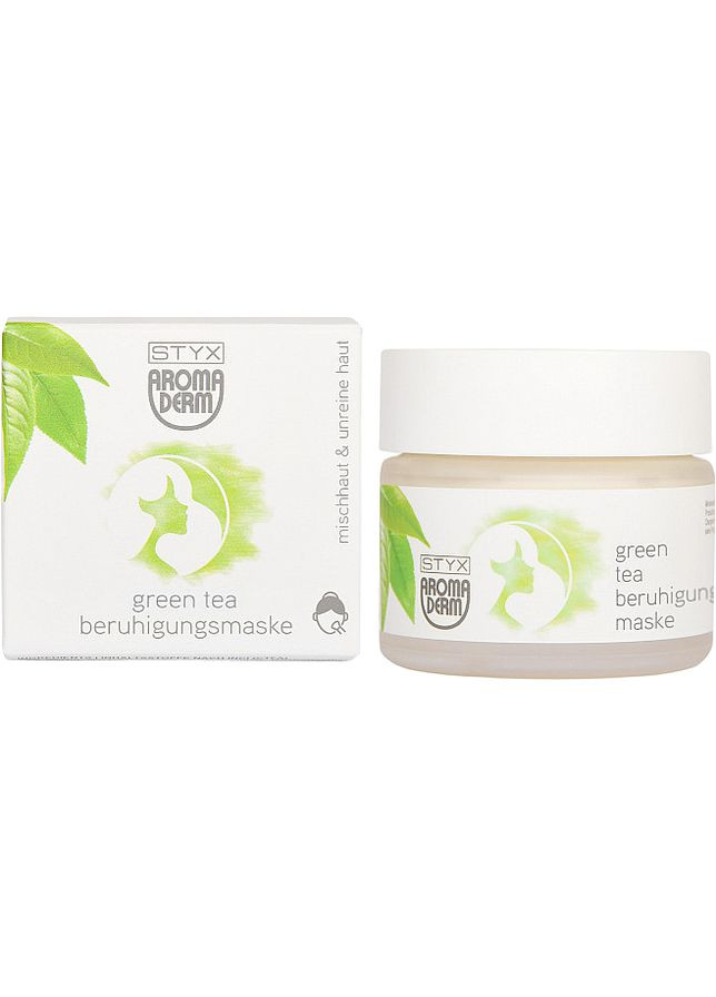 Успокаивающая маска для лица Aroma Derm Green Tea Calming Mask 50ml (1070375-132601) STYX Naturcosmetic (368667478)