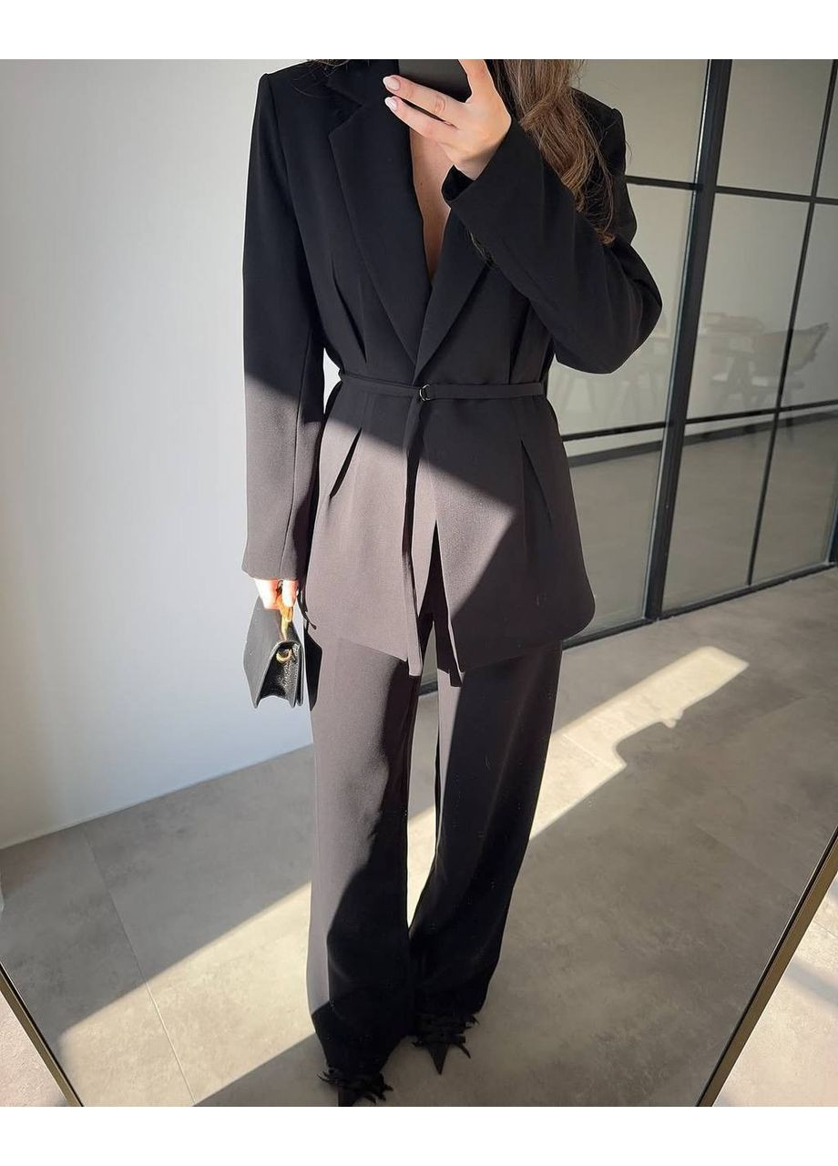 Костюм (піджак, штани), колір Чорний Fashion (361668105)