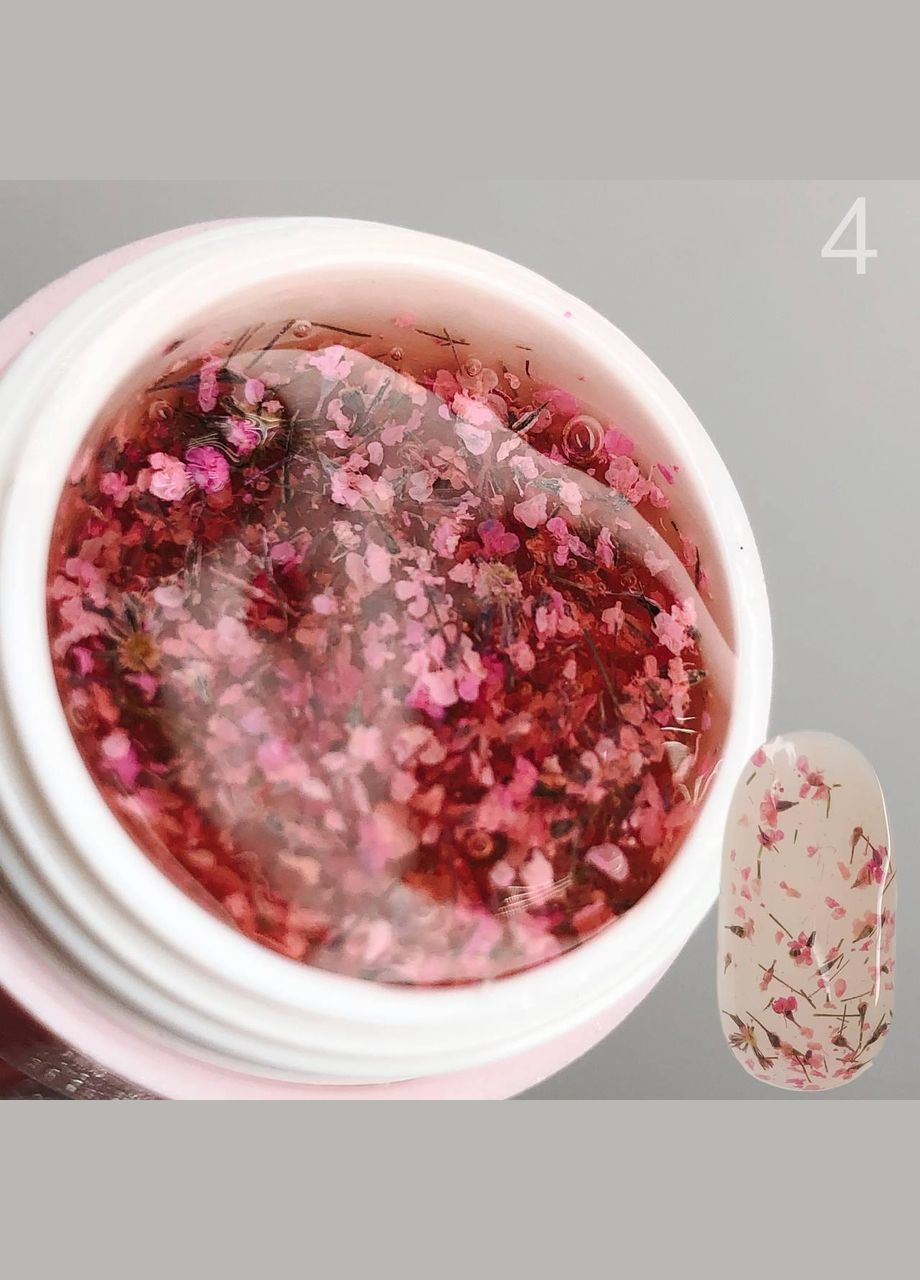 Гель цветочный Сухоцвет №4 - Гель с сухоцветами ТМ " " 5 гр. Saga (342376549)