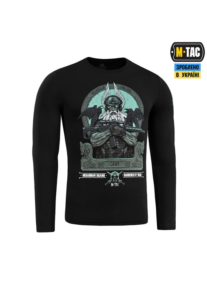 Футболка Odin Mystery длинный рукав Black M-TAC (315147368)