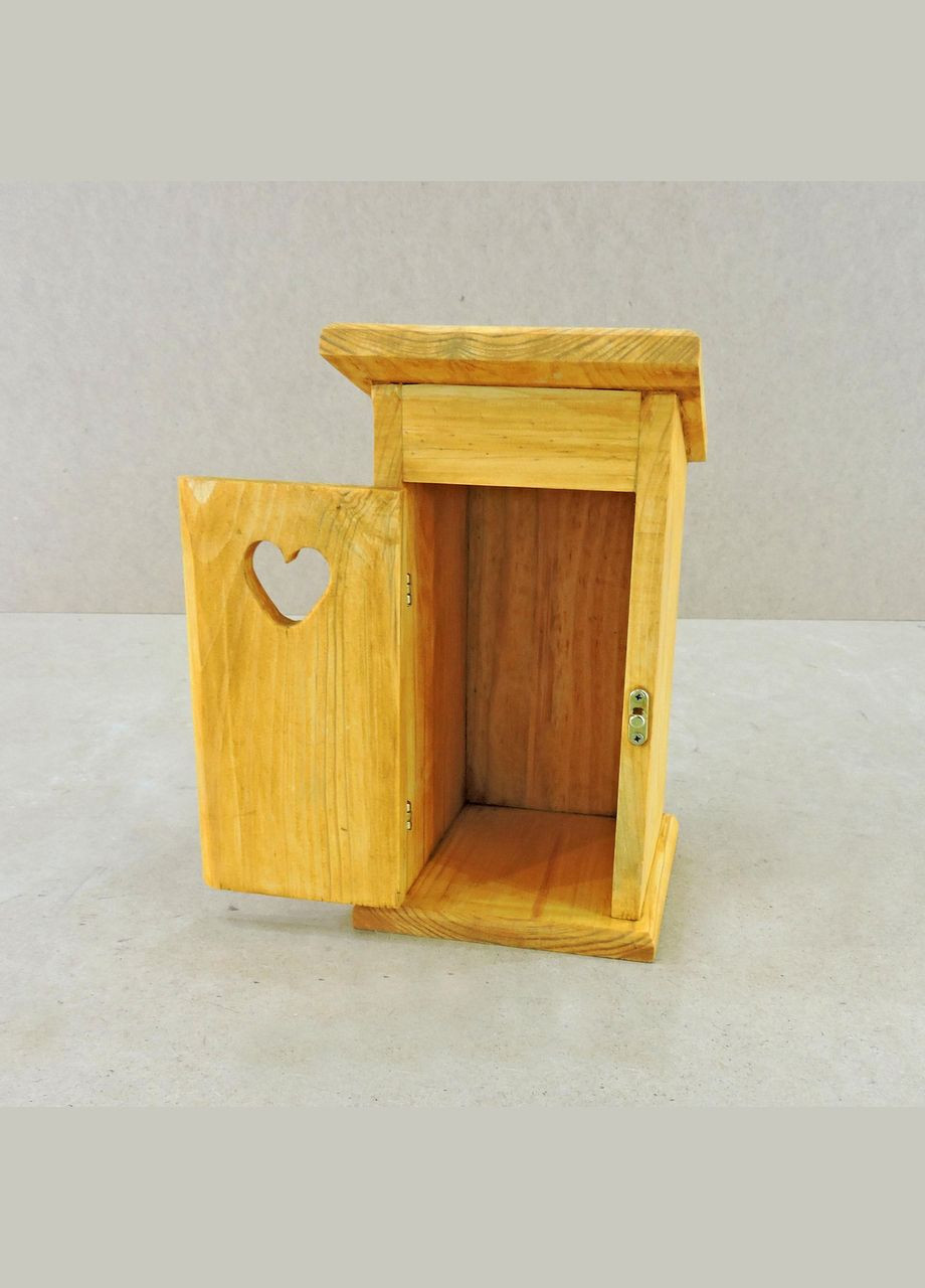 Держатель для туалетной бумаги из дерева Стибиум карри (ДТБ-001603) No Brand (328091399)