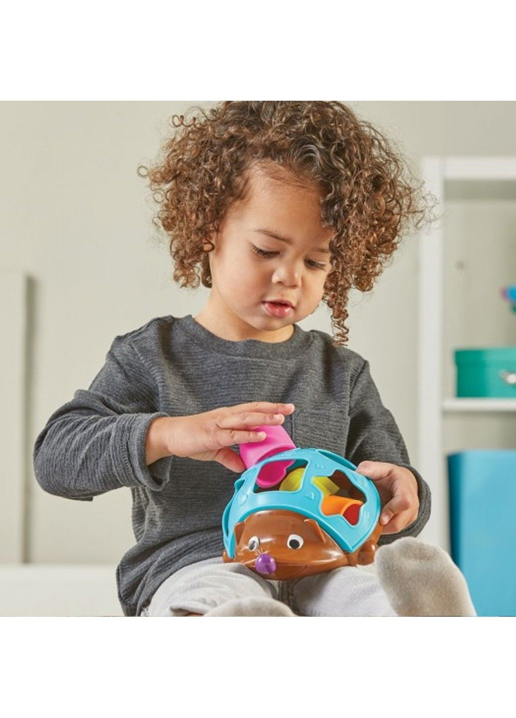 Навчальний ігровий набір - Pop-IT Сортер Їжачок Learning Resources (331174383)