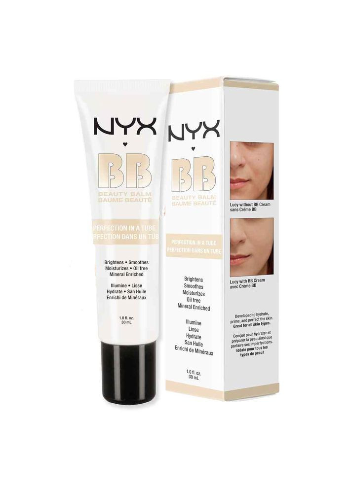 Тональна основа BB Cream (30 мл) NUDE (BBCR01) NYX Professional Makeup (280266012)