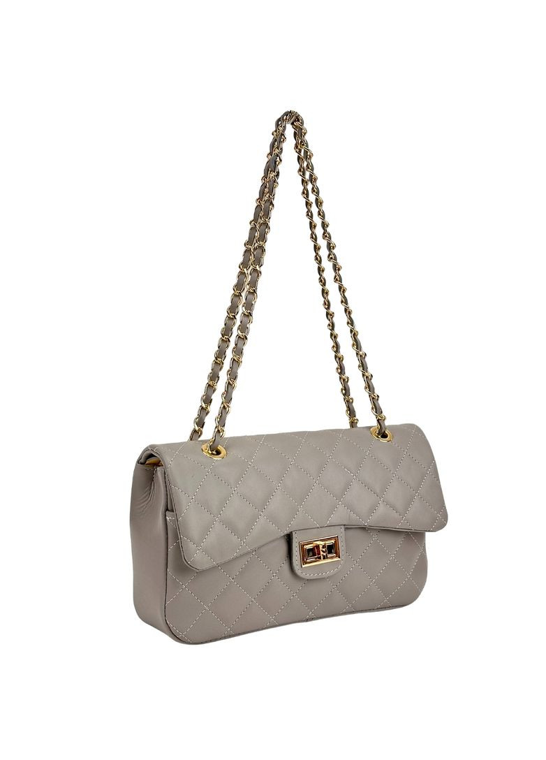 Женская кожаная сумочка кросбоди через плечо на цепочке Italy RoyalBag F-IT-5865 (304609628)