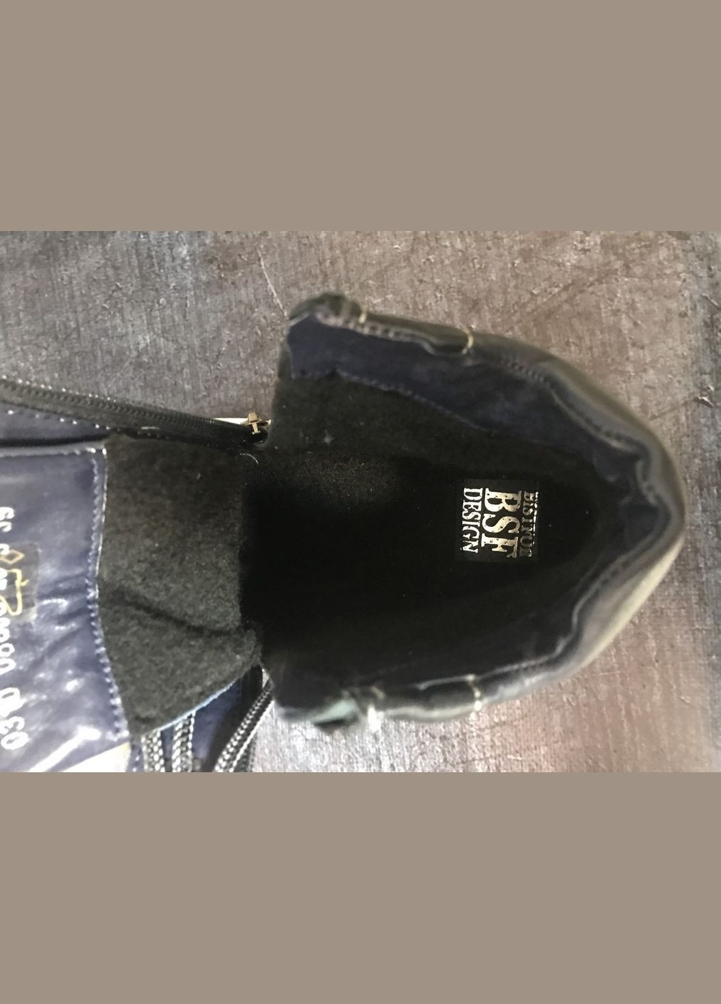 Шкіряні жіночі черевики в синьому кольорі Bistfor Черевики (303832865)