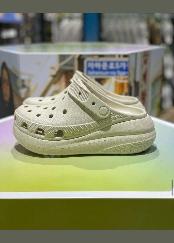 Дитячі крокси Classic Clog Platform Bone Crocs Cutie (338043383)