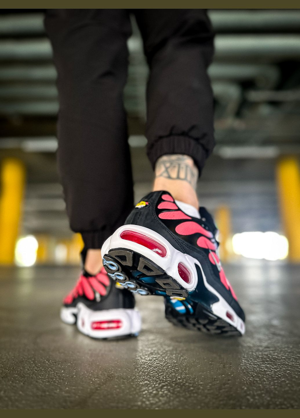 Голубые демисезонные кроссовки мужские nike air max tn plus "sisterhood wmns" | найк аир макс тн плюс голубые No Brand