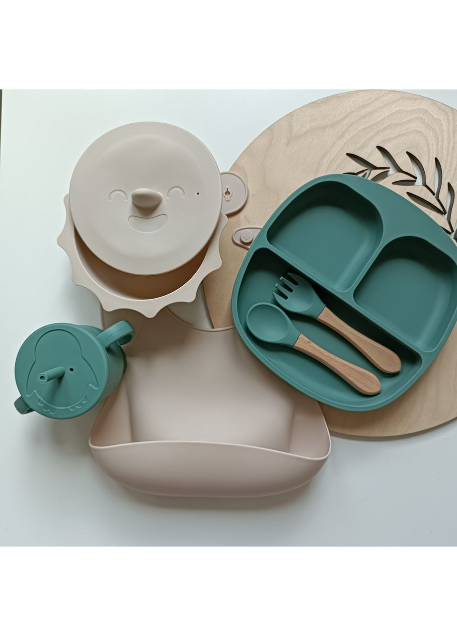 Классический набор посуды для малыша для прикорма 7 ед (0118) No Brand (368999959)