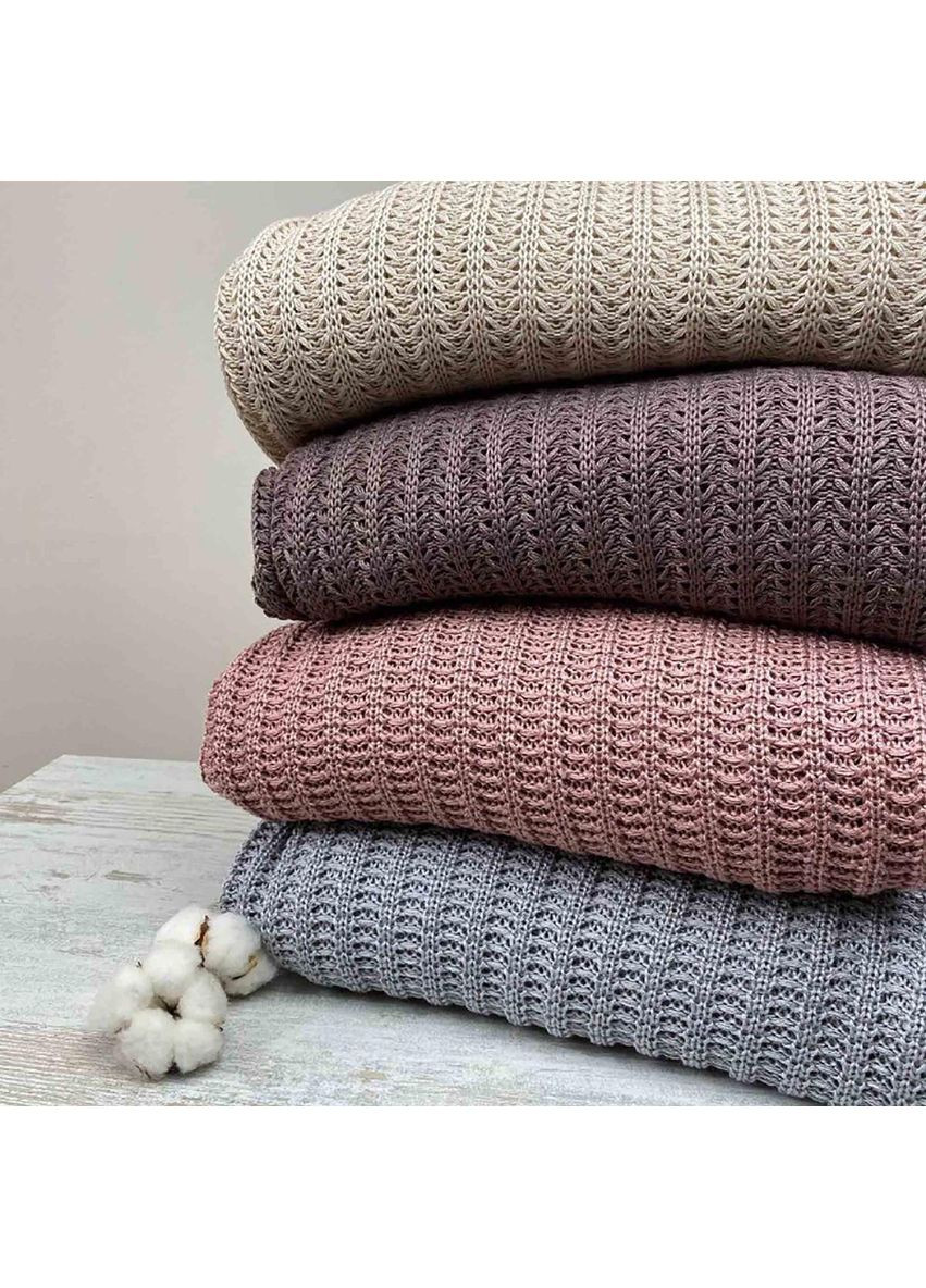 Плед вязаный Cotton ТМ Прованс (367726770)