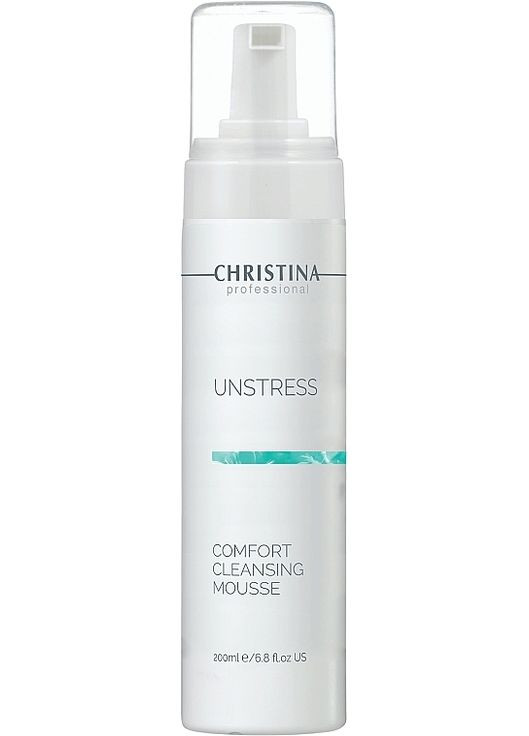 Очищающий мусс Unstress Comfort Cleansing Mousse 200ml (65497-2048) Christina (380804295)