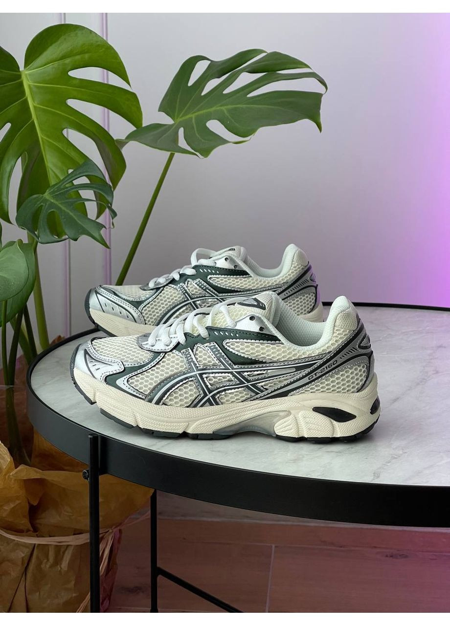 Кроссовки женские и мужские Asics GT-2160 grey white | Асикс GT-2160 серые белые No Brand серые демисезоны (356157623)