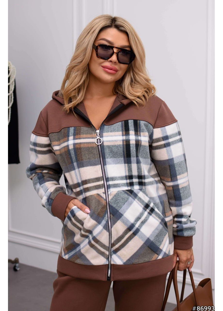 Костюм-двойка из турецкой тринитки на флисе (ЗАМЕРЫ В ОПИСАНИИ) DK/DL Мода без кордонів (369327045)