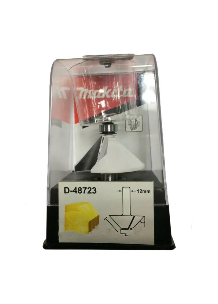 Кромочная фреза D48723 (50.8х27х70.9 мм) для снятия фасок с подшипником (7827) Makita (290253795)