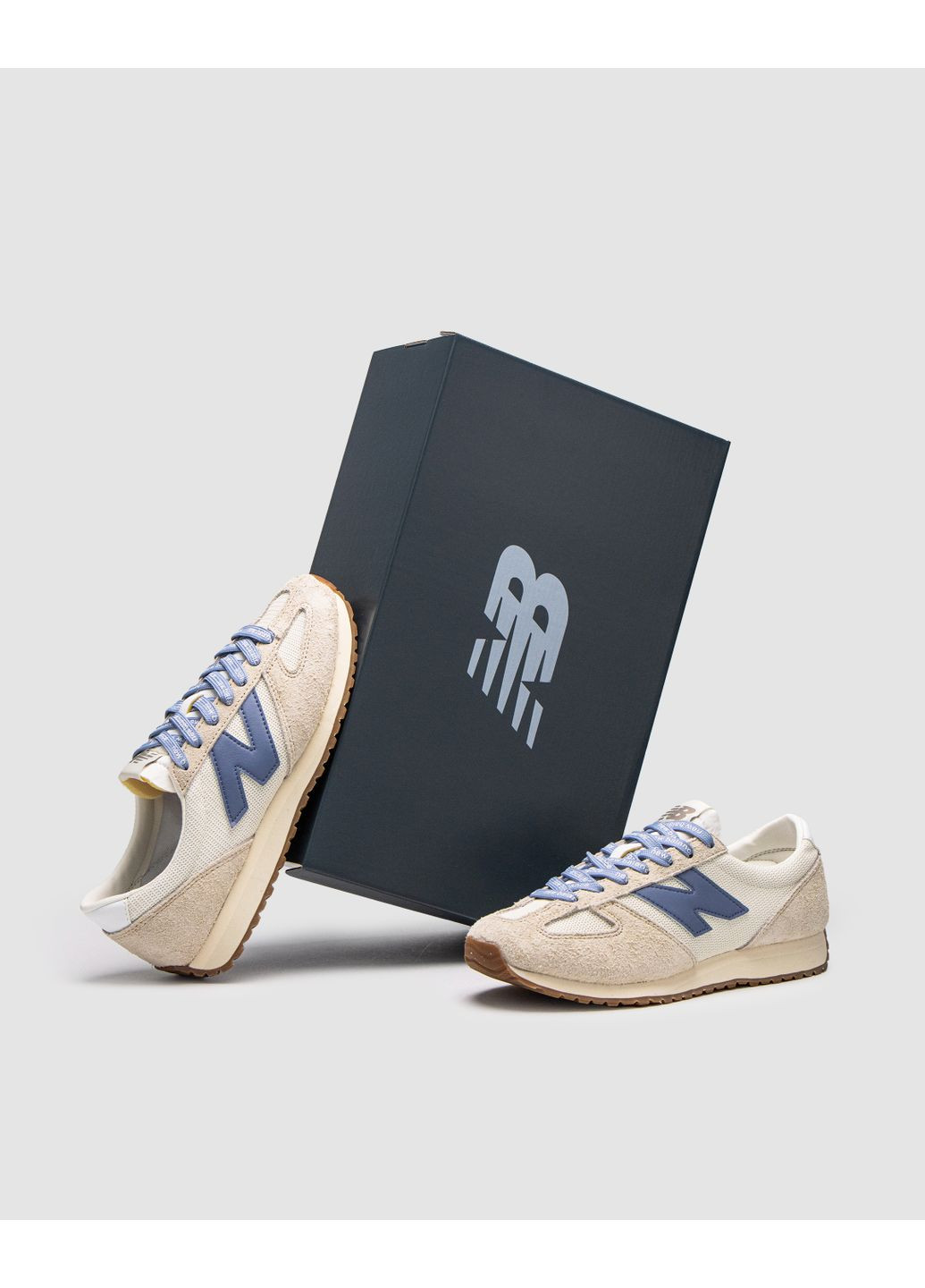 КРОССОВКИ ЖЕНСКИЕ NEW BALANCE 471 TIMBERWOLF WITH ANGORA AND DUSK SHOWER НЬЮ БЕЛАНС 471 No Brand комбинированные демисезоны (368885906)