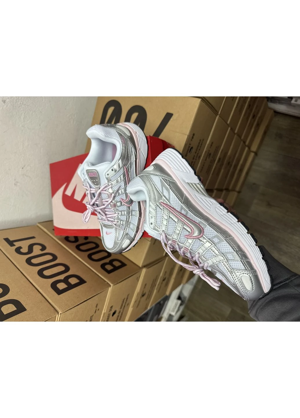 Рожеві літні кросівки nike p-6000 elemental pink найк п-6000 рожеві No Brand