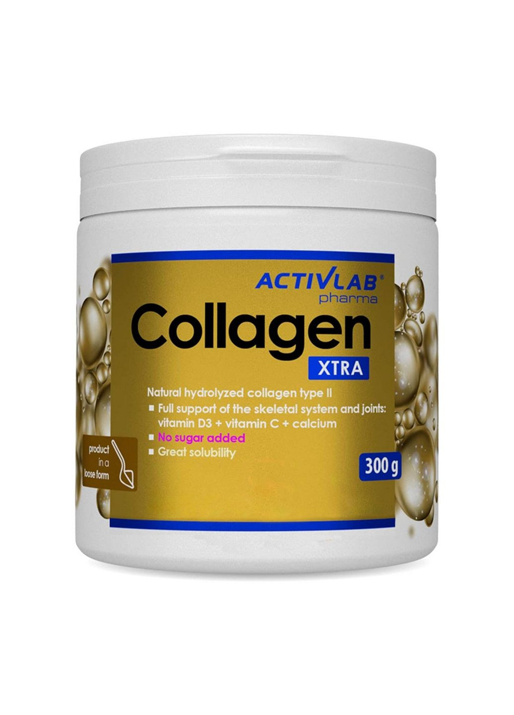 Препарат для суглобів та зв'язок Colagen Extra, 300 грам Ожина-манго ActivLab (315874061)