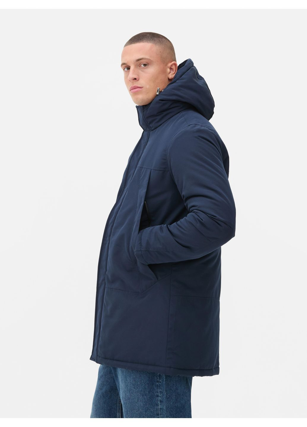 Парка зимова,темно-синій, Primark (368151115)