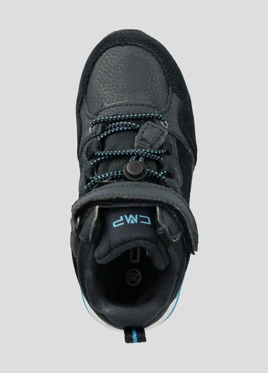 Темно-синие спортивные зимние темно-синие ботинки kids hadil leather wp urban sh CMP