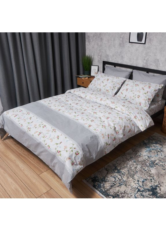 Комплект постельного белья Бязь Gold Люкс «» Семейные 160х220х2 наволочки 4х70х70 (MS-820006824) Moon&Star Romantic Bloom (356116175)