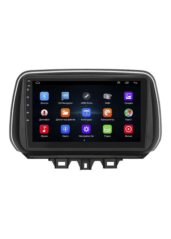 Штатная магнитола для Hyundai Tucson III Рестайлинг 2018-2021 экран 10" 1/16Gb Wi-Fi GPS Base Туксон 3шт Lesko (336198749)