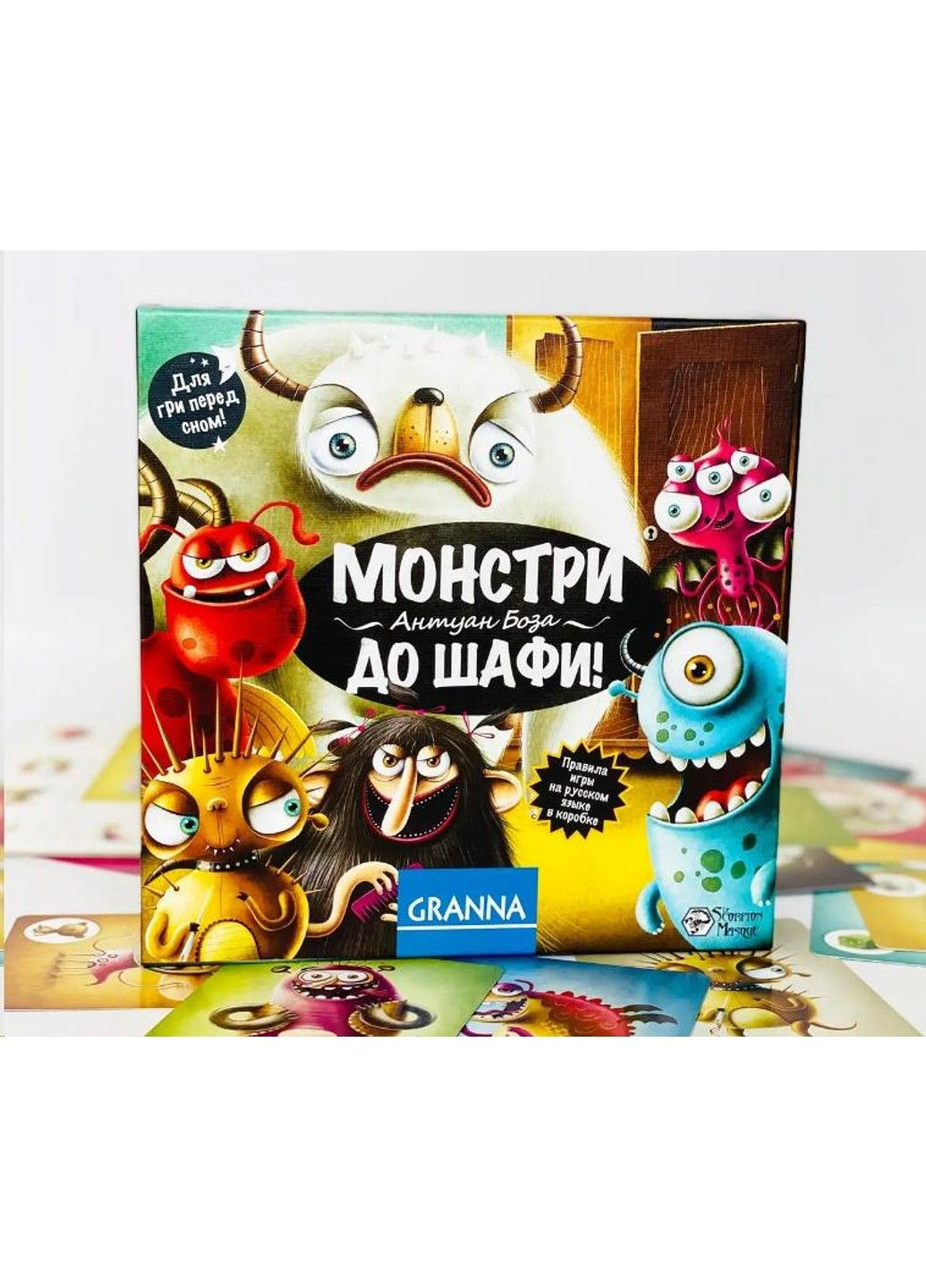 Гра настільна Монстри, до шафи! Granna (297129339)