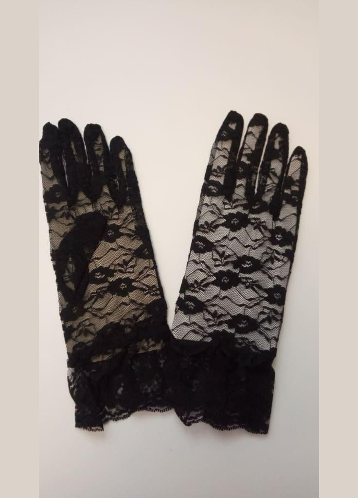 Мереживні рукавички ажурні гіпюрові весільні No Brand (313286012)