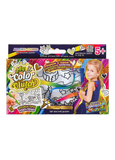Набор для творчества My color сlutch с фломастерами совенята (CCL-02-03) Danko Toys (364113851)