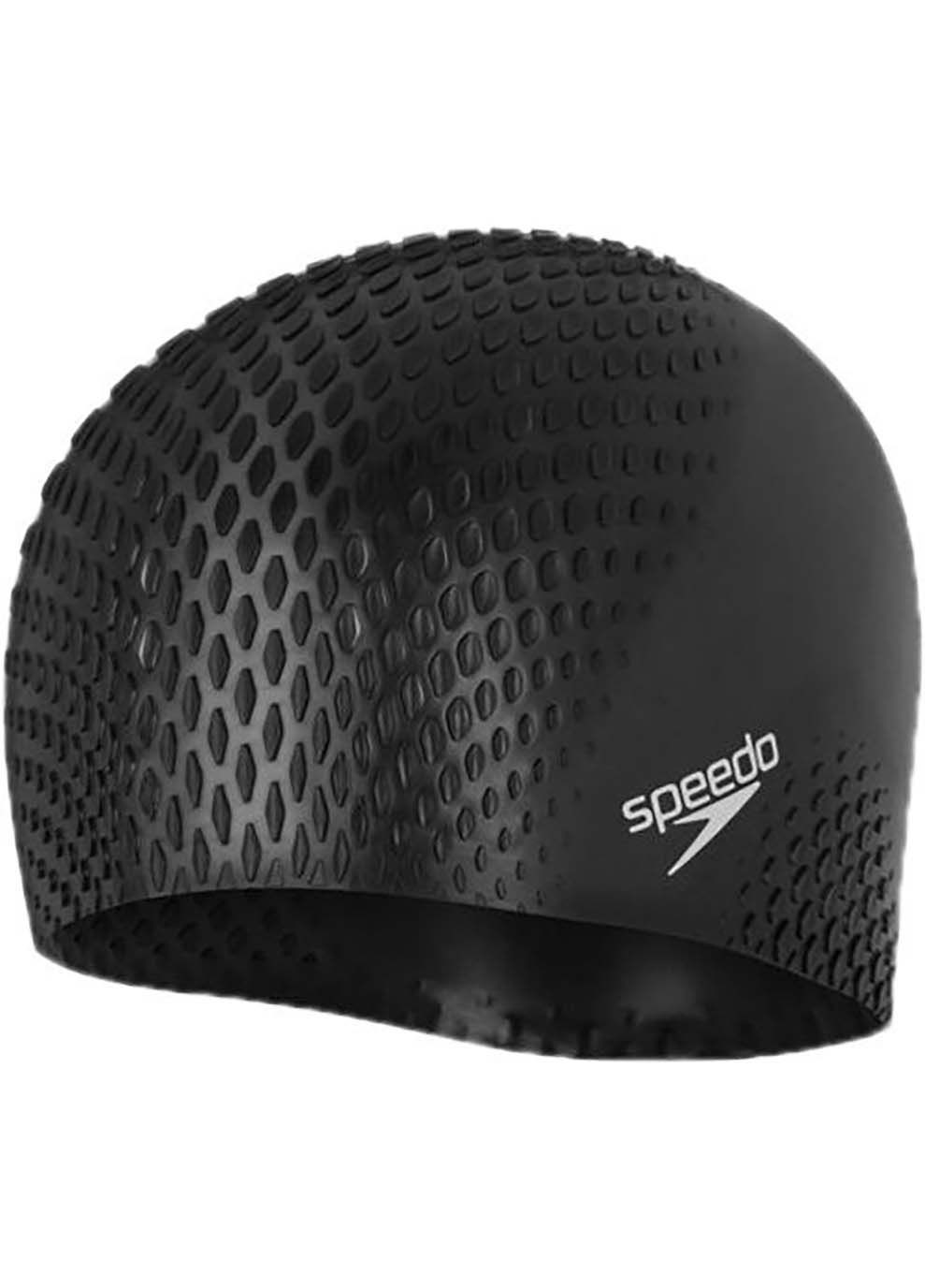 Шапка для плавания BUBBLE ACTIVE + CAP AU черный Speedo (302234134)